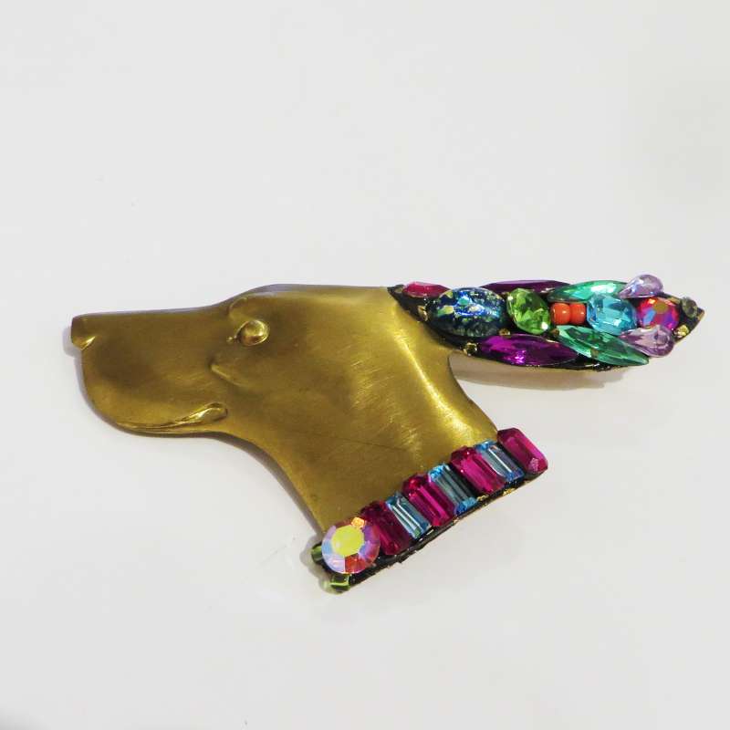 Dog Brooch